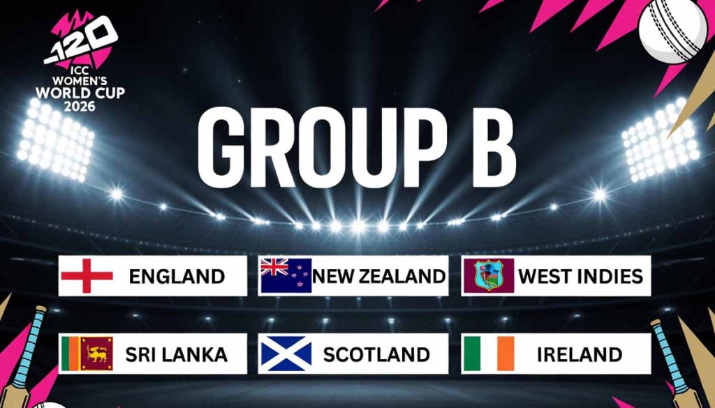 6 Teams Are in Group B of the Women’s T20 World Cup