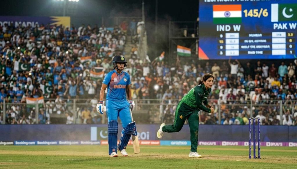 Women's India national team vs Pakistan national team timeline