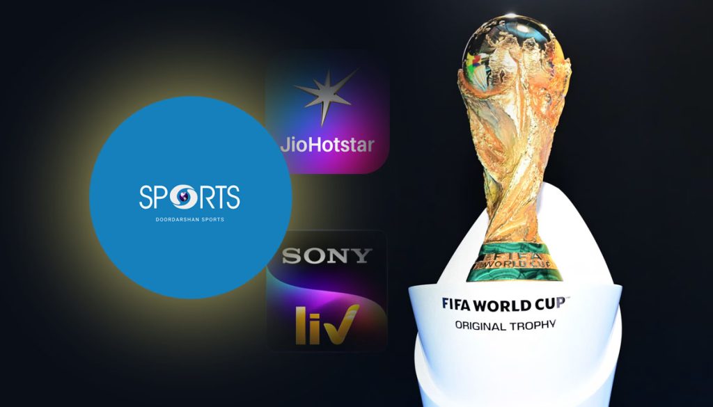 fifa world cup live in india from june 12, 2026 only on