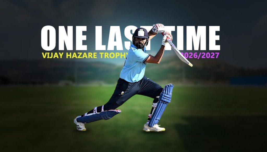 rohit sharma playing in the vijay hazare trophy
